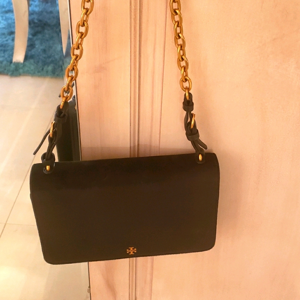 Tory Burch Suede Forest Green